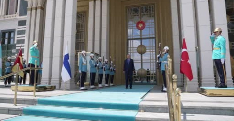 Cumhurbaşkanı Erdoğan, Finlandiya Cumhurbaşkanı Stubb ile görüştü