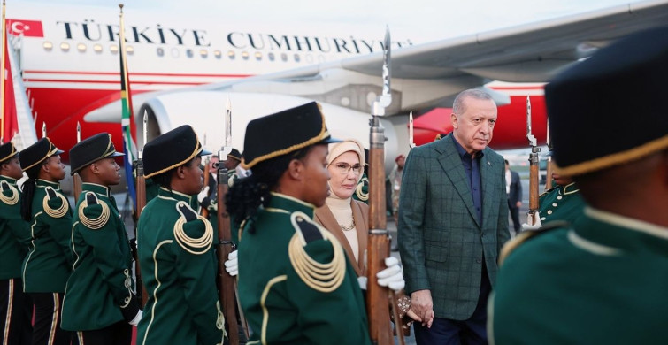Cumhurbaşkanı Erdoğan G20 Zirvesi İçin Güney Afrika'da