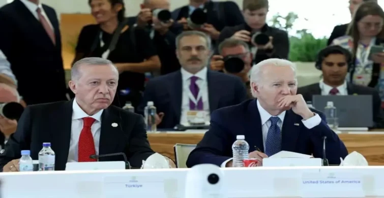 Cumhurbaşkanı Erdoğan G7 Zirvesi'nde Biden'le Görüştü!
