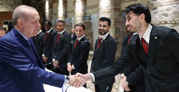 Cumhurbaşkanı Erdoğan, Galatasaray'ı Ağırladı