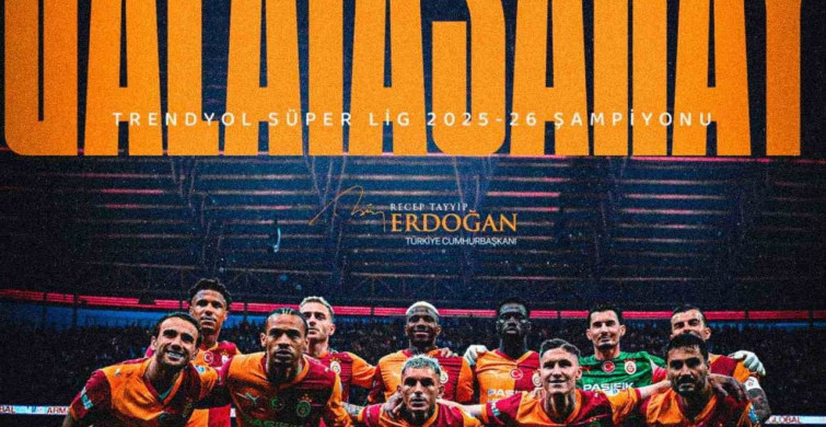 Cumhurbaşkanı Erdoğan Galatasaray'ı Kutladı