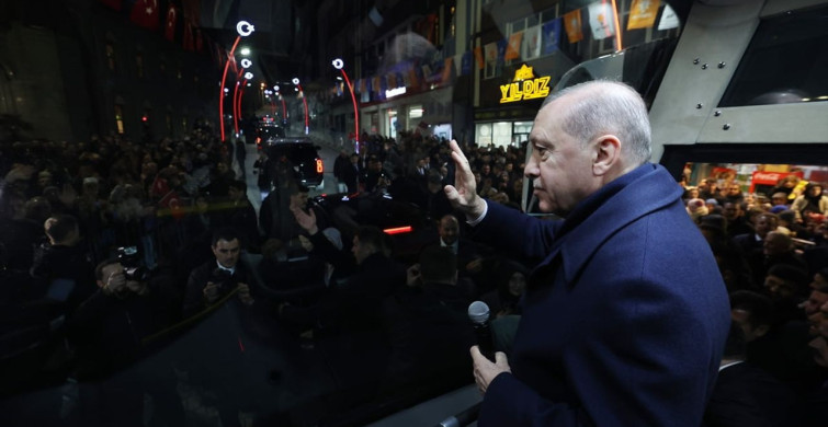 Cumhurbaşkanı Erdoğan, Güneysu'da Bayram Mesajı Verdi