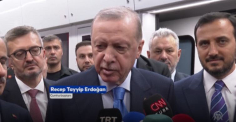 Cumhurbaşkanı Erdoğan: Halkalı İstanbul Havalimanı hattı 31 Temmuz’a kadar ücretsiz olacak