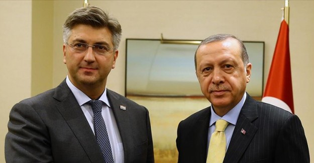 Cumhurbaşkanı Erdoğan, Hırvatistan Başbakanı Plenkovic İle Görüştü