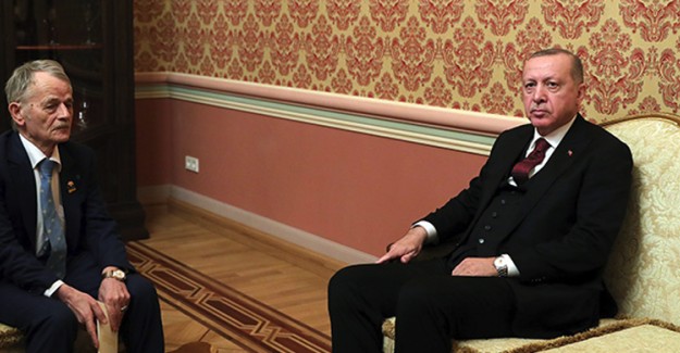 Cumhurbaşkanı Erdoğan, Kırım Tatarlarının Lideri Kırımoğlu'nu Kabul Etti
