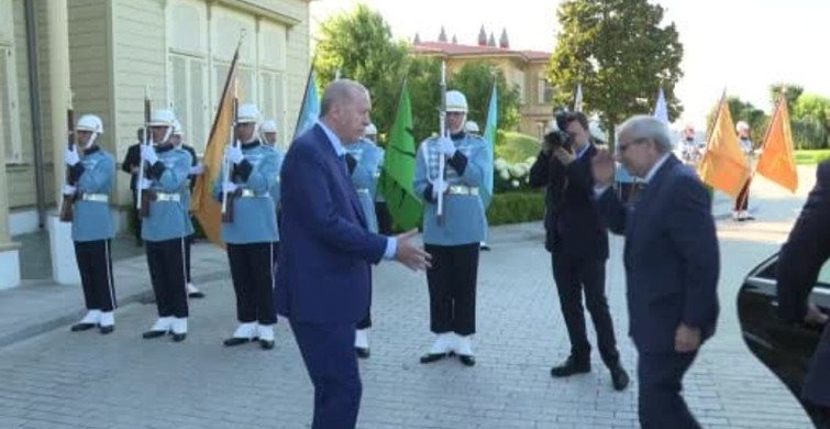 Cumhurbaşkanı Erdoğan, Lübnan Başbakanı Selam'ı kabul etti