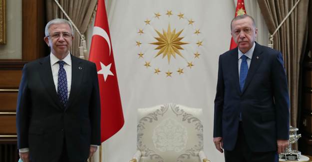 Cumhurbaşkanı Erdoğan Mansur Yavaş'ı Kabul Etti