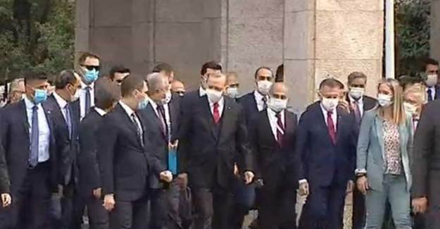 Cumhurbaşkanı Erdoğan Meclis'te