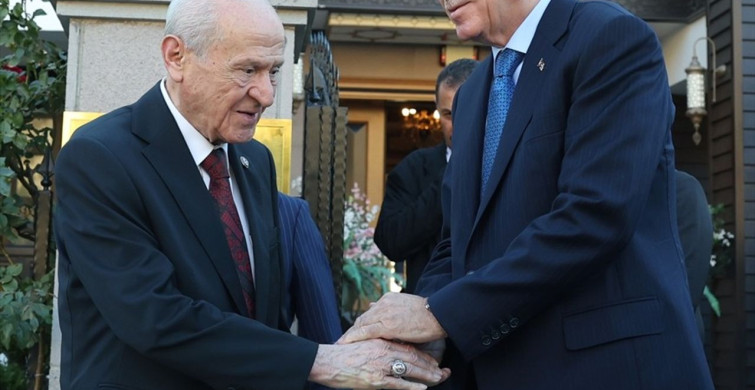 Cumhurbaşkanı Erdoğan MHP Lideri Bahçeli ile Görüştü
