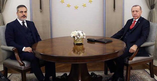 Cumhurbaşkanı Erdoğan MİT Başkanı Fidan'ı Kabul Etti 