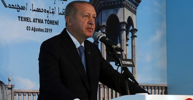Cumhurbaşkanı Erdoğan, Mor Efrem Süryani Kadim Ortodoks Kilisesi'nin Temel Atma Törenine Katıldı