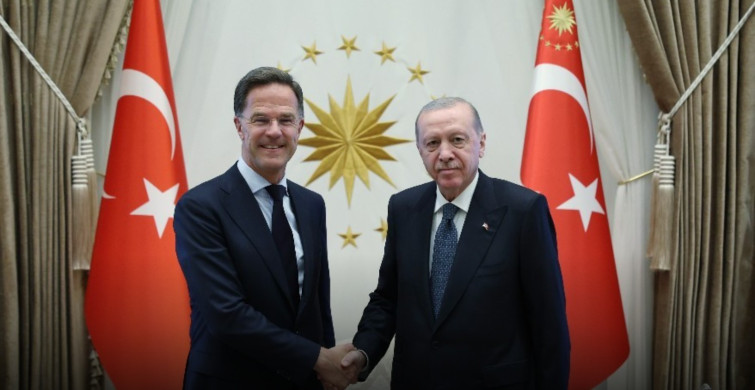 Cumhurbaşkanı Erdoğan, NATO genel sekreteri Mark Rutte’yi kabul etti