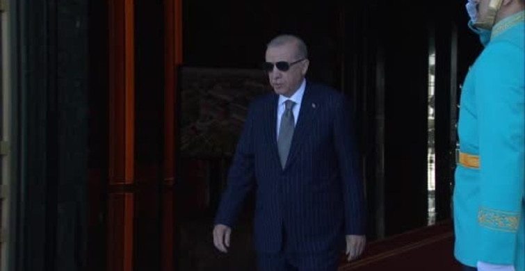 Cumhurbaşkanı Erdoğan, Polonya Cumhurbaşkanı Karol Nawrocki'yi resmi törenle karşıladı