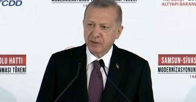 Cumhurbaşkanı Erdoğan: Samsun-Sivas Arası 5 Saat 45 Dakikaya Düştü