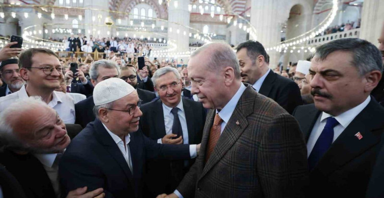 Cumhurbaşkanı Erdoğan, selimiye camii’nin restorasyonunu tanıttı