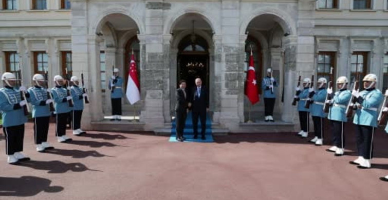 Cumhurbaşkanı Erdoğan, Singapur başbakanı Wong’u kabul etti