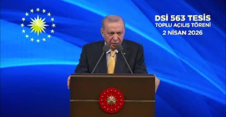 Cumhurbaşkanı Erdoğan, Su Yatırımlarını Vurguladı