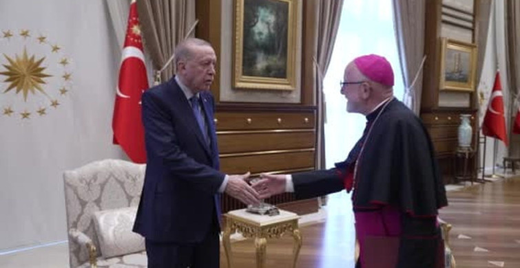 Cumhurbaşkanı Erdoğan, Türkiye Katolik Episkoposlar heyetini kabul etti