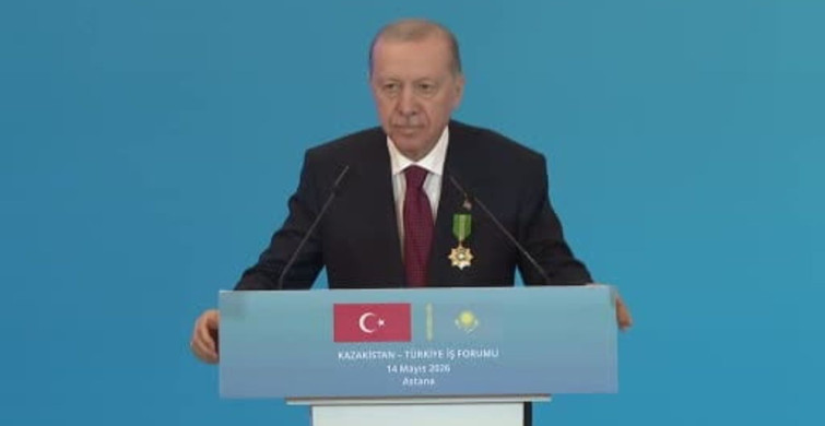 Cumhurbaşkanı Erdoğan, Türkiye-Kazakistan İş Forumu'nda Ekonomik İlişkileri Vurguladı