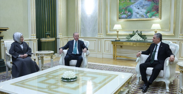 Cumhurbaşkanı Erdoğan Türkmenistan'ı Ziyaret Etti