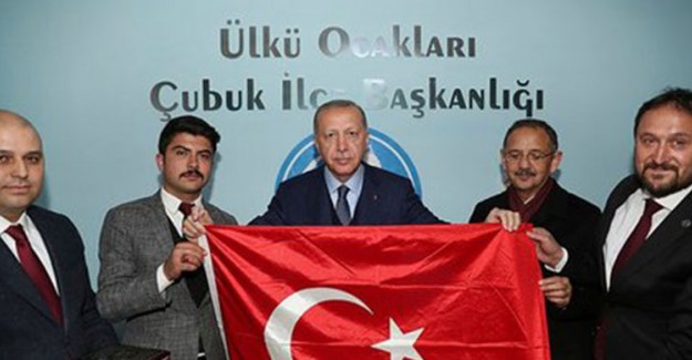 Cumhurbaşkanı Erdoğan, Ülkü Ocakları'nı Ziyaret Etti