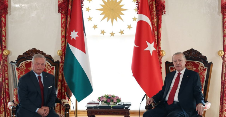 Cumhurbaşkanı Erdoğan, Ürdün Kralı 2. Abdullah'ı Ağırladı