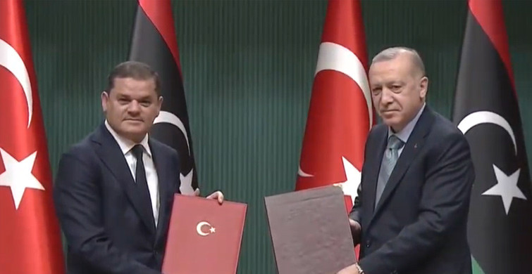 Cumhurbaşkanı Erdoğan ve Libya Başbakanı Dibeybe'den Ortak Açıklama