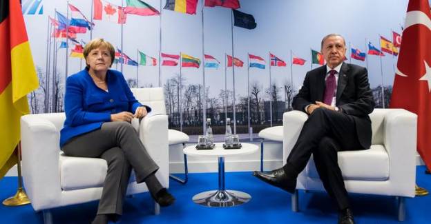 Cumhurbaşkanı Erdoğan Ve Merkel Doğu Akdeniz İçin Görüştü