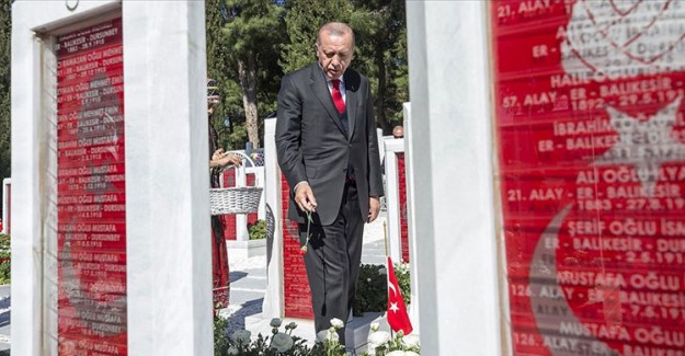 Cumhurbaşkanı Erdoğan'dan Anzak Günü Mesajı 