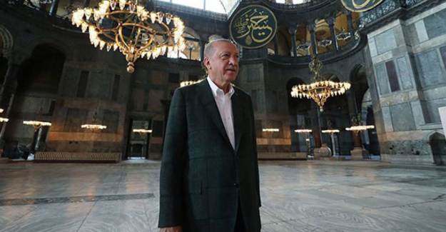 Cumhurbaşkanı Erdoğan'dan Ayasofya Talimatı