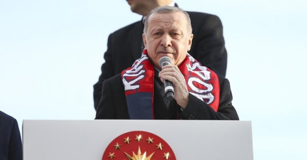 Cumhurbaşkanı Erdoğan'dan Çığ Faciasında Ölenlerin Yakınlarına Başsağlığı