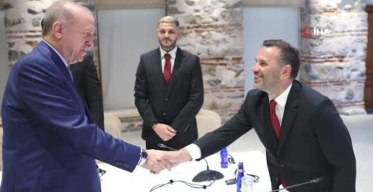 Cumhurbaşkanı Erdoğan'dan Galatasaray'a Tebrik Ziyareti