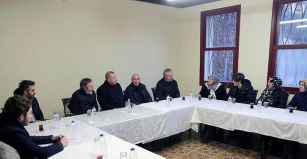 Cumhurbaşkanı Erdoğan'dan Olçok Ailesine Taziye Ziyareti