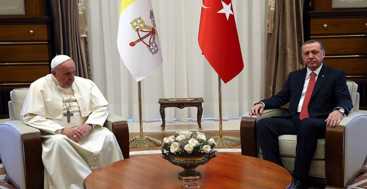 Cumhurbaşkanı Erdoğan'dan Papa'ya Filistin mektubu: “Gazze'de hukukun çiğnenmesine son verilmeli!”