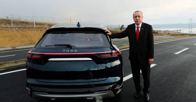 Cumhurbaşkanı Erdoğan'dan TOGG Paylaşımı