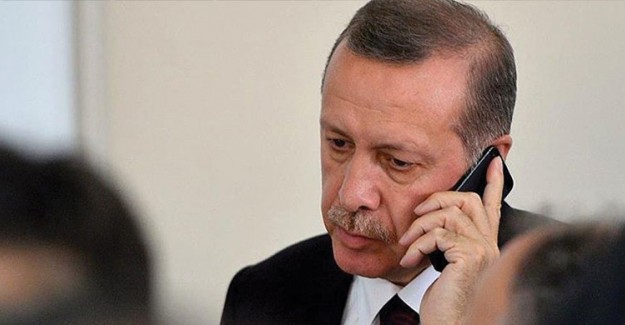 Cumhurbaşkanı Recep Tayyip Erdoğan'dan Nursultan Nazarbayev'e Telefon