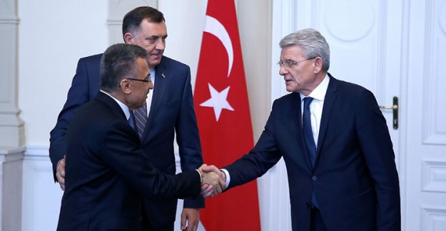 Cumhurbaşkanı Yardımcısı Fuat Oktay: "Türkiye, Bosna Hersek'in AB ve NATO Üyeliğini Destekliyor" 