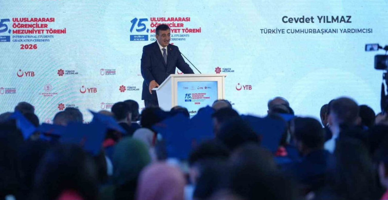 Cumhurbaşkanı Yardımcısı Yılmaz: Bugün ülkemizde 362 bini aşkın uluslararası öğrencimiz eğitim öğretim görmektedir