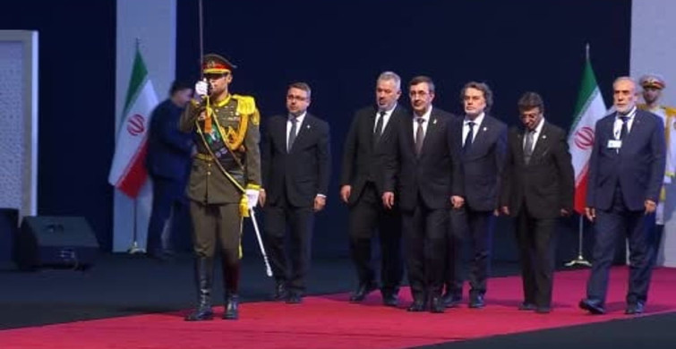 Cumhurbaşkanı Yardımcısı Yılmaz, Hamaney için düzenlenen devlet törenine katıldı
