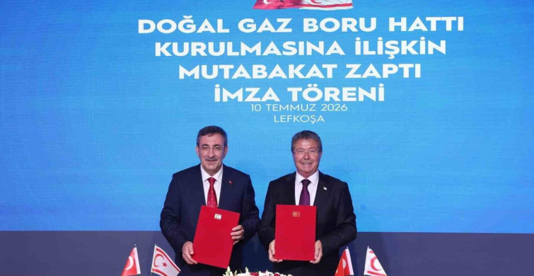 Cumhurbaşkanı Yardımcısı Yılmaz: Kıbrıs'ın enerji ihtiyaçlarını karşılamak önceliğimizdir