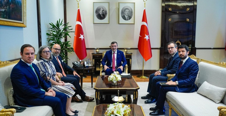 Cumhurbaşkanı Yardımcısı Yılmaz, Portekiz Bakanı Pinto Luz'u Ağırladı