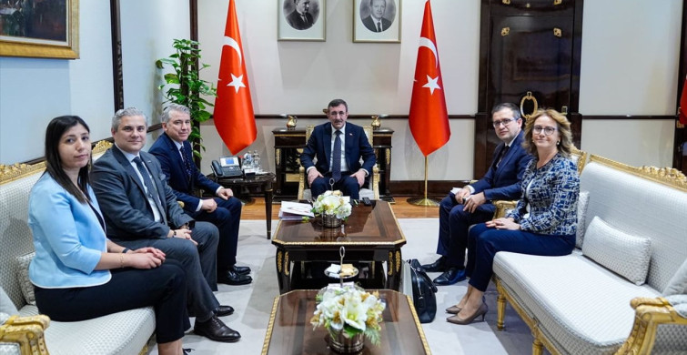 Cumhurbaşkanı Yardımcısı Yılmaz, YASED Heyetini Kabul Etti
