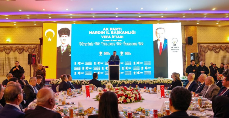 Cumhurbaşkanı Yardımcısı Yılmaz'dan Mardin'de İftar Mesajı