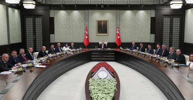  Cumhurbaşkanlığı Kabinesi Toplandı