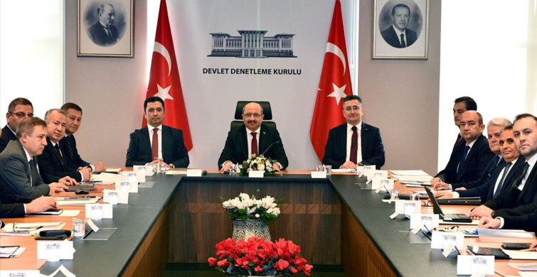 Cumhurbaşkanlığı Külliyesi'nde Denetim ve Teftiş Toplantısı Yapıldı