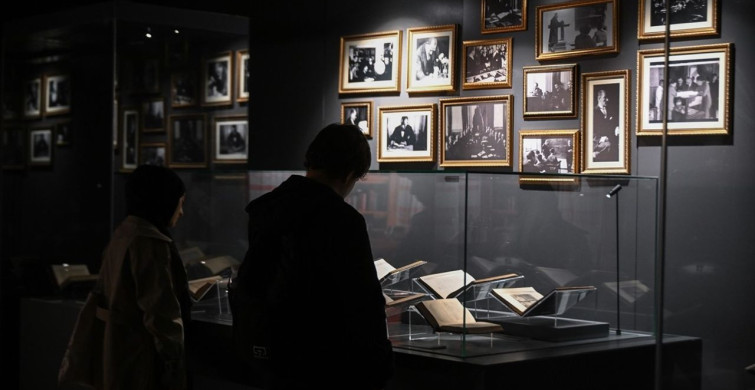 Cumhurbaşkanlığı Millet Kütüphanesi'nde 'Atatürk'ün Kitap Dünyası' Sergisi Açıldı
