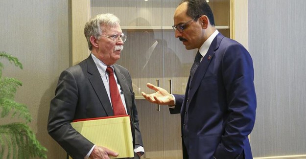 Cumhurbaşkanlığı Sözcüsü İbrahim Kalın, John Bolton İle Görüşme Sağladı