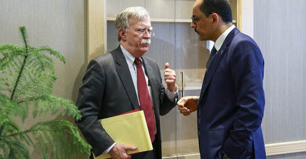 Cumhurbaşkanlığı Sözcüsü İbrahim Kalın John Bolton ile Telefonda Görüştü