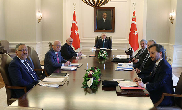 Cumhurbaşkanlığı Yüksek İstişare Kurulu Toplandı