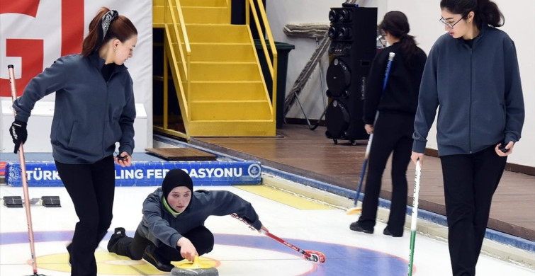 Curling 1. Lig Müsabakaları Tamamlandı